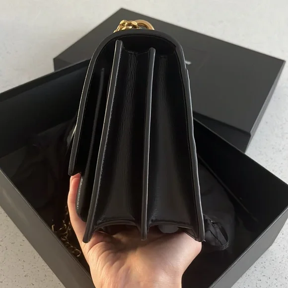 YSL Sunset Medium (Black/Gold Hardware) - Picture 5 of 11